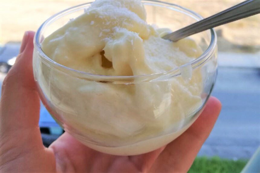 Pineapple nice cream